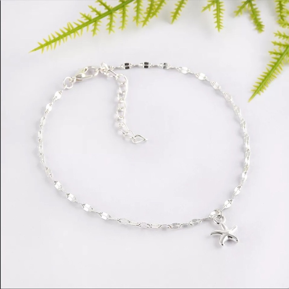 Starfish ankle bracelet